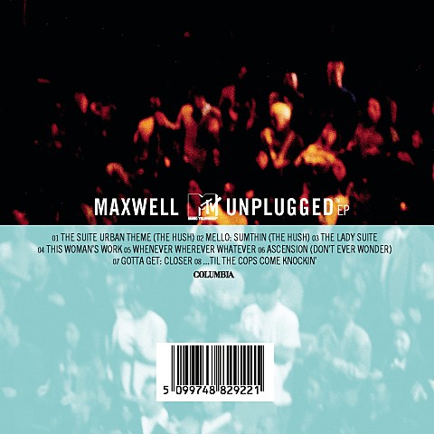 Ascension (Don't Ever Wonder) (Live from MTV Unplugged, Brooklyn, NY - May 1997) - Maxwell (Ascension (Don't Ever Wonder) (Live from MTV Unplugged, Brooklyn, NY -May 1997) - Maxwell) 커버 이미지